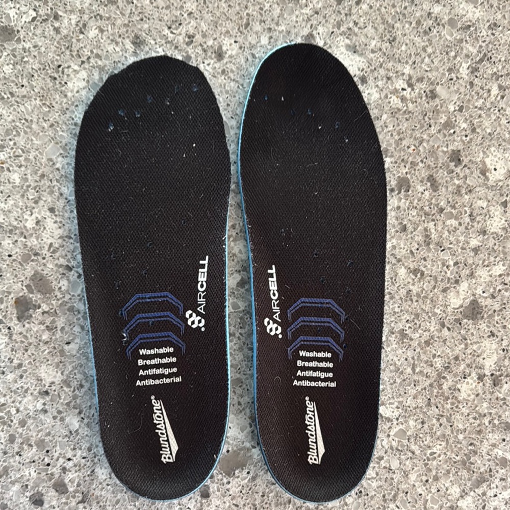 Blundstone Black and Blue Aircell Insoles